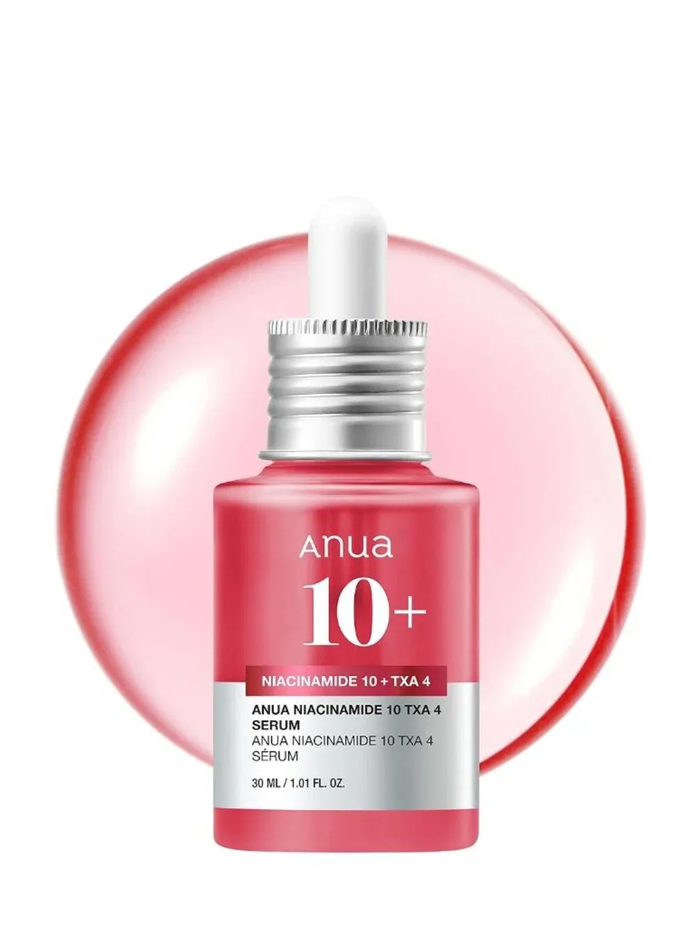Anua Niacinamide 10 + TXA 4 Serum, Korean Skincare, 1.01 fl.oz | Dark Spot Care